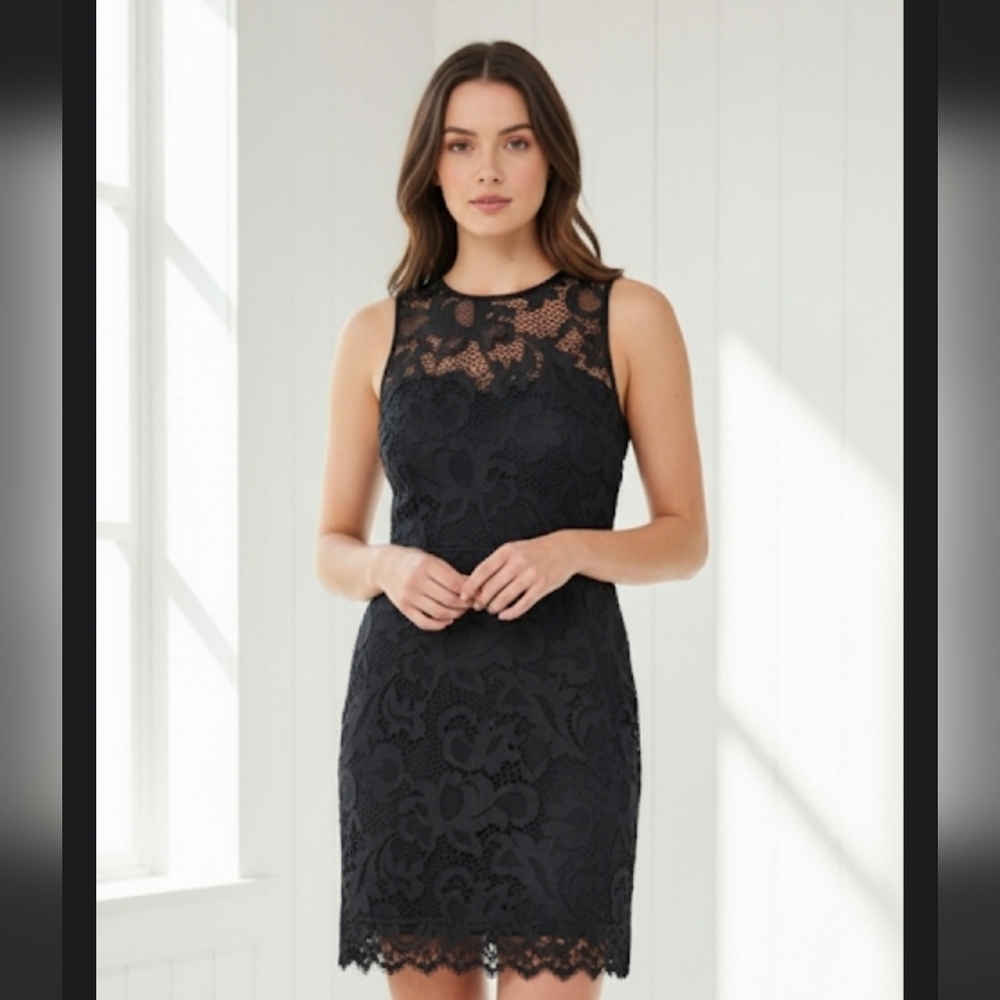 Rue21 Elegant Black Lace Dress